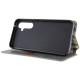Шкіряний чохол книжка GETMAN Cubic (PU) для Samsung Galaxy A36 5G / A56 5G Сірий
