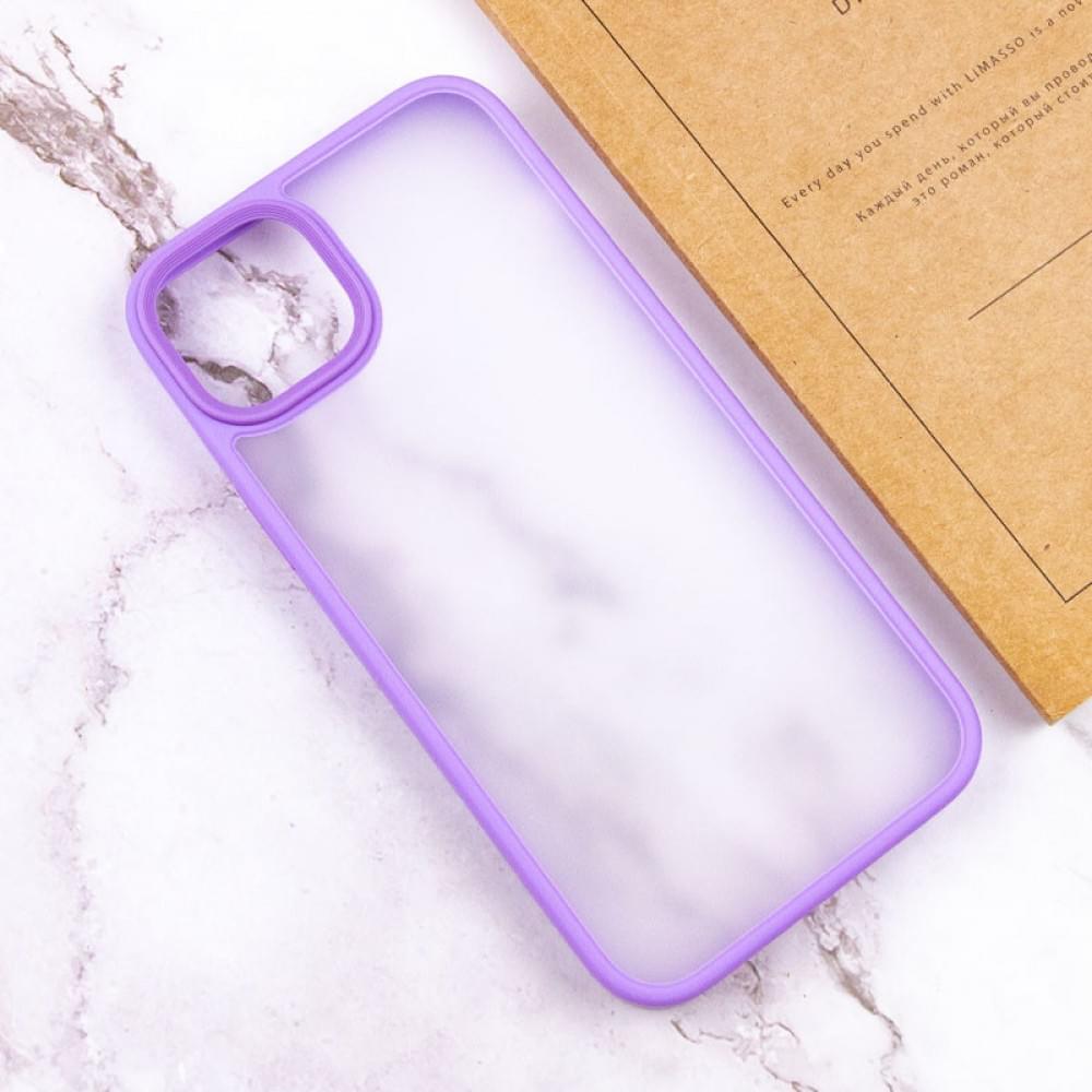 TPU+PC чехол Metal Buttons для Apple iPhone 15 (6.1")