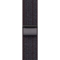 Ремінець Nylon Sport Loop для Apple Watch 42(ser.1-3)/44/45/46/49mm Black / Blue