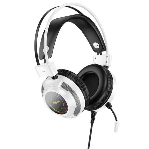 Накладные наушники Hoco W110 Resource (USB+3.5mm/2m)