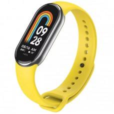Силіконовий ремінець для Xiaomi Mi Band 8 Жовтий / Yellow