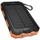 Портативний ЗП Power Bank Hoco J164 Platinum solar 10.5W with lighting 8000 mAh Black