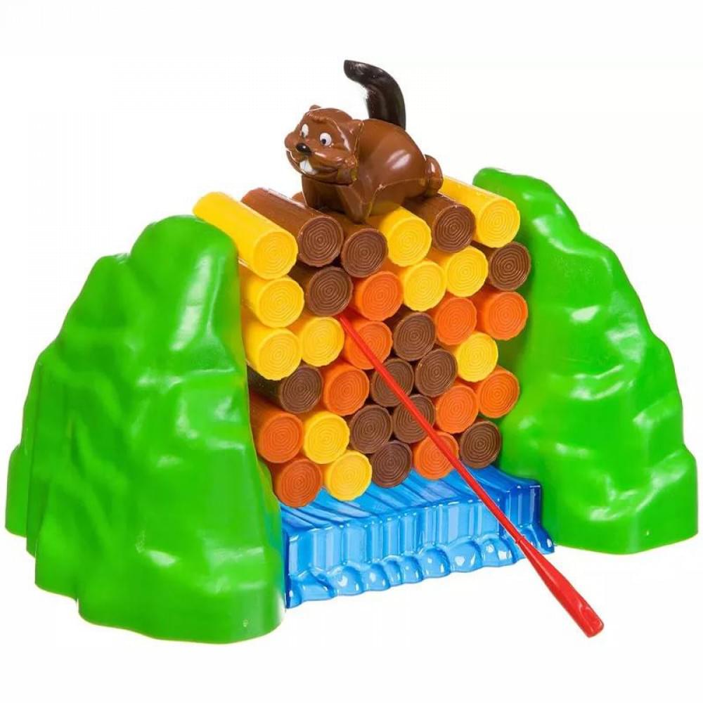 Настільна інтерактивна гра Ummi 556-A2 Log-Guardian Beaver Game Green