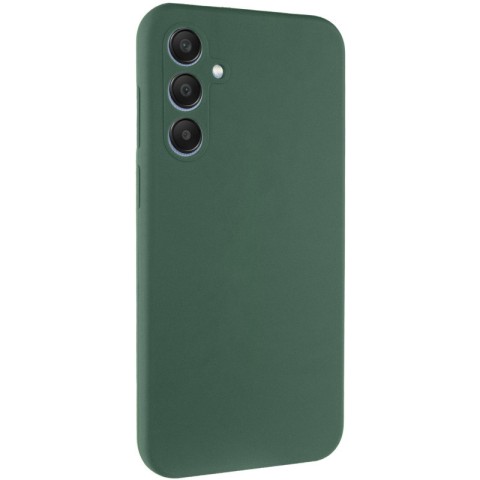 Чохол Silicone Cover Lakshmi Full Camera (AAA) для Samsung Galaxy A55 Зелений / Cyprus Green