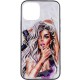 TPU+PC чохол Prisma Ladies для Apple iPhone 13 (6.1") Purple