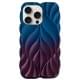 TPU чохол Leaf для Apple iPhone 15 Pro (6.1") Navy Blue / Plum