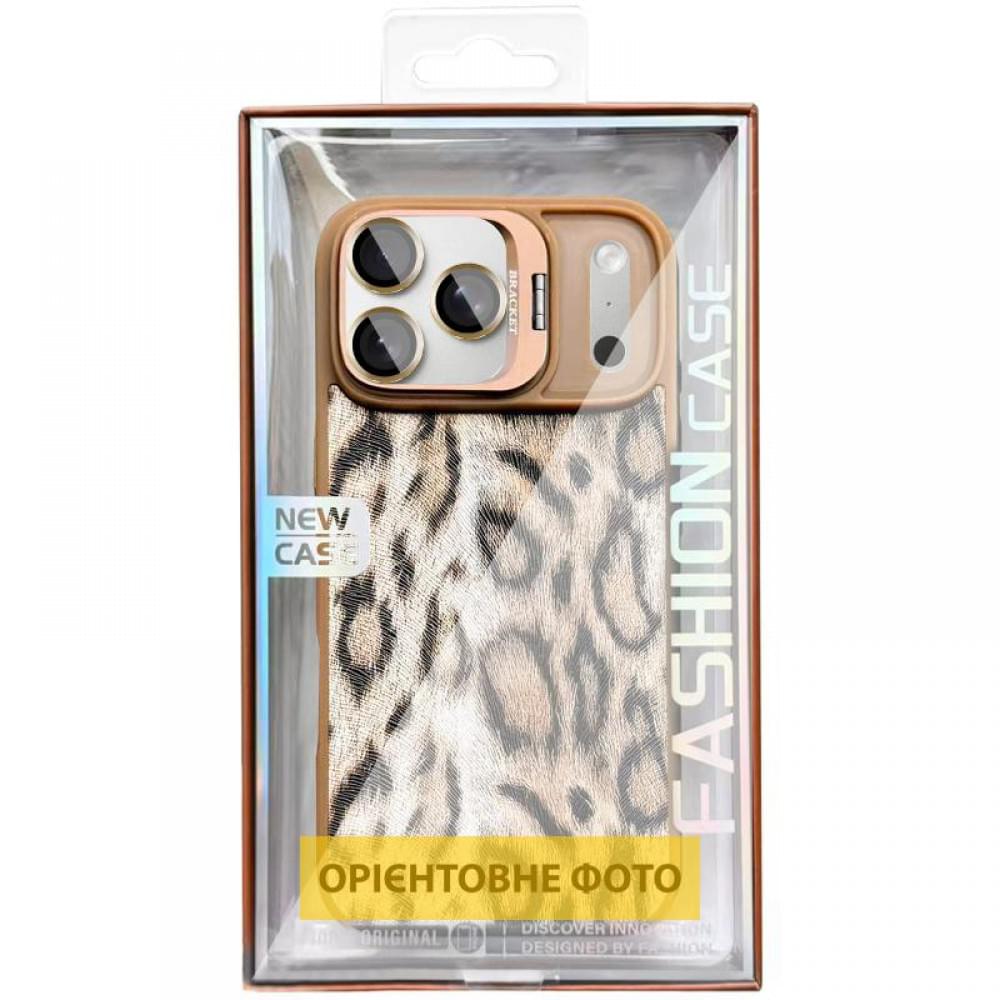 Чохол TPU+PC Wild Leopard with MagSafe and Lens для Apple iPhone 17 Air (6.5") Brown