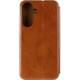 Шкіряний чохол-книжка Belora для Samsung Galaxy A57 5G Brown