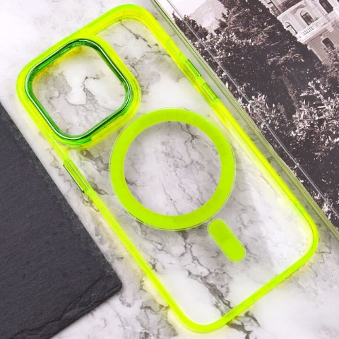 Чохол TPU Iris with MagSafe для Apple iPhone 13 Pro (6.1") Жовтий