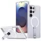 Чохол TPU Breeze with MagSafe stand для Samsung Galaxy S25 Ultra Transparent