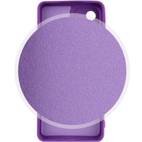 Чохол Silicone Cover Lakshmi Full Camera (A) для Xiaomi Poco F5 Pro Фіолетовий / Purple