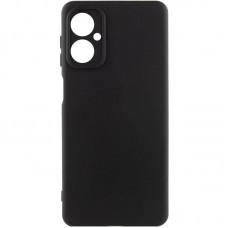 Чохол TPU GETMAN Liquid Silk Full Camera для Motorola Moto G14 Чорний / Black