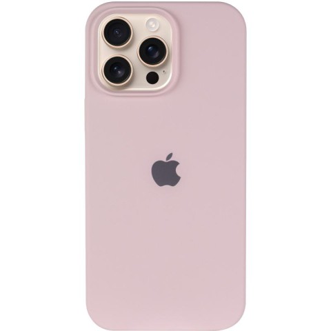 Чохол Silicone Case Full Protective (AA) для Apple iPhone 14 Pro (6.1") Рожевий / Chalk Pink