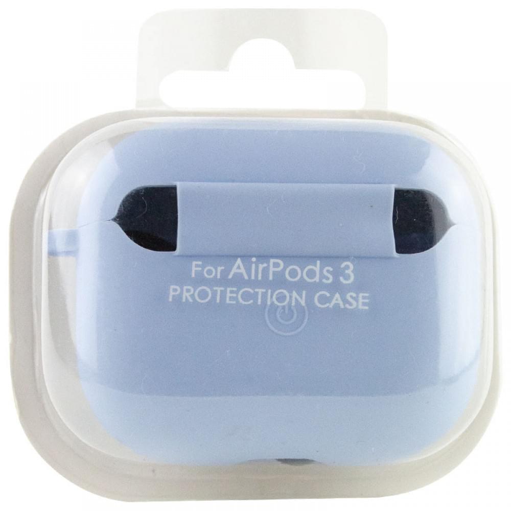 Силиконовый футляр с микрофиброй для наушников Airpods 4