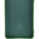 Чохол Silicone Cover Lakshmi Full Camera (AA) для Realme C65 4G Зелений / Dark green