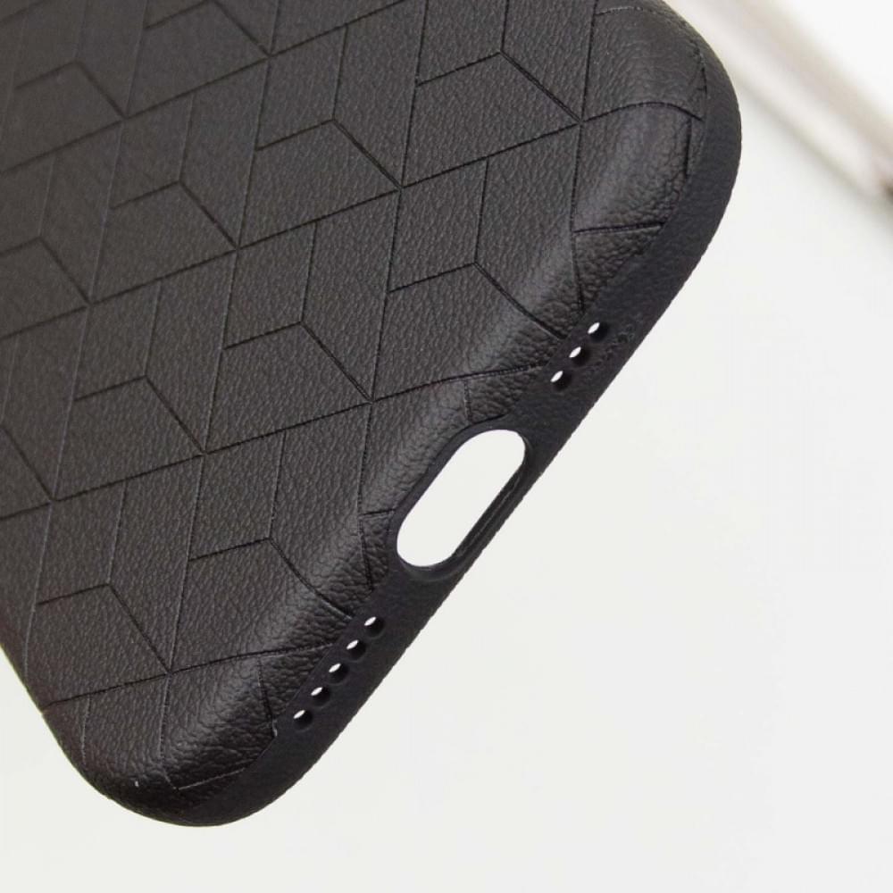 Шкіряний чохол Carved with MagSafe для Apple iPhone 16 (6.1") Black