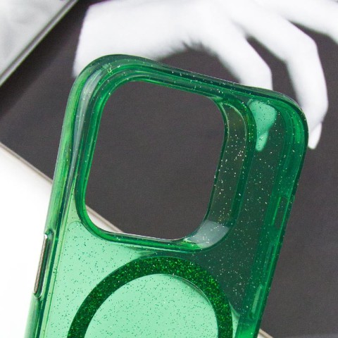 Чохол TPU Radiance with MagSafe для Apple iPhone 16 Pro Max (6.9") Green