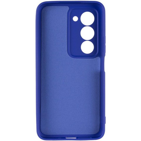 Чохол TPU GETMAN Liquid Silk Full Camera для Xiaomi Redmi 15 (EU) Синій / Deep navy