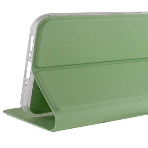 Шкіряний чохол-книжка GETMAN Elegant (PU) для Xiaomi Redmi Note 13 Pro+ М'ятний