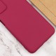 Чохол Silicone Cover Lakshmi Full Camera (A) для Oppo A17 Бордовий / Marsala