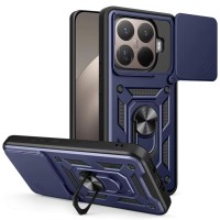 Чохол Ummi Camshield Serge Ring для Xiaomi 15T Pro Синій / Navy