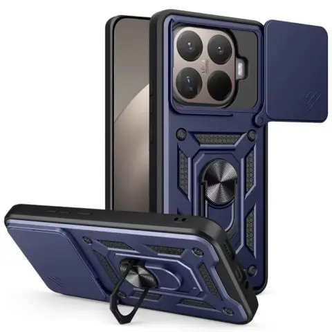 Чохол Ummi Camshield Serge Ring для Xiaomi 15T Pro Синій