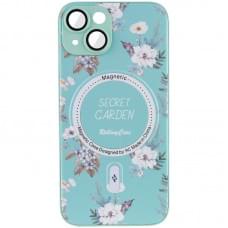 TPU+PC чехол Secret Garden with MagSafe для Apple iPhone 15 (6.1")