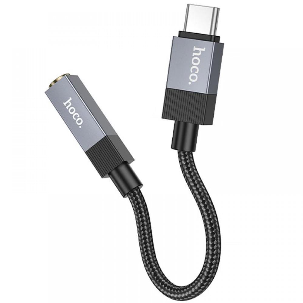 Перехідник Hoco UPA32C Type-C to 3.5mm Black