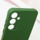 Чохол Silicone Cover Lakshmi Full Camera (AA) with logo для Samsung Galaxy S24 FE Зелений / Dark green
