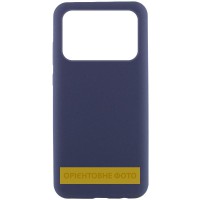 Чохол Silicone Cover Lakshmi (AAA) для Xiaomi Poco X6 / Note 13 Pro 5G Темно-синій / Midnight blue