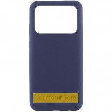 Чохол Silicone Cover Lakshmi (AAA) для Xiaomi Poco X6 / Note 13 Pro 5G Темно-синій / Midnight blue