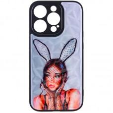 TPU+PC чохол Prisma Ladies для Apple iPhone 14 Pro (6.1") Rabbit
