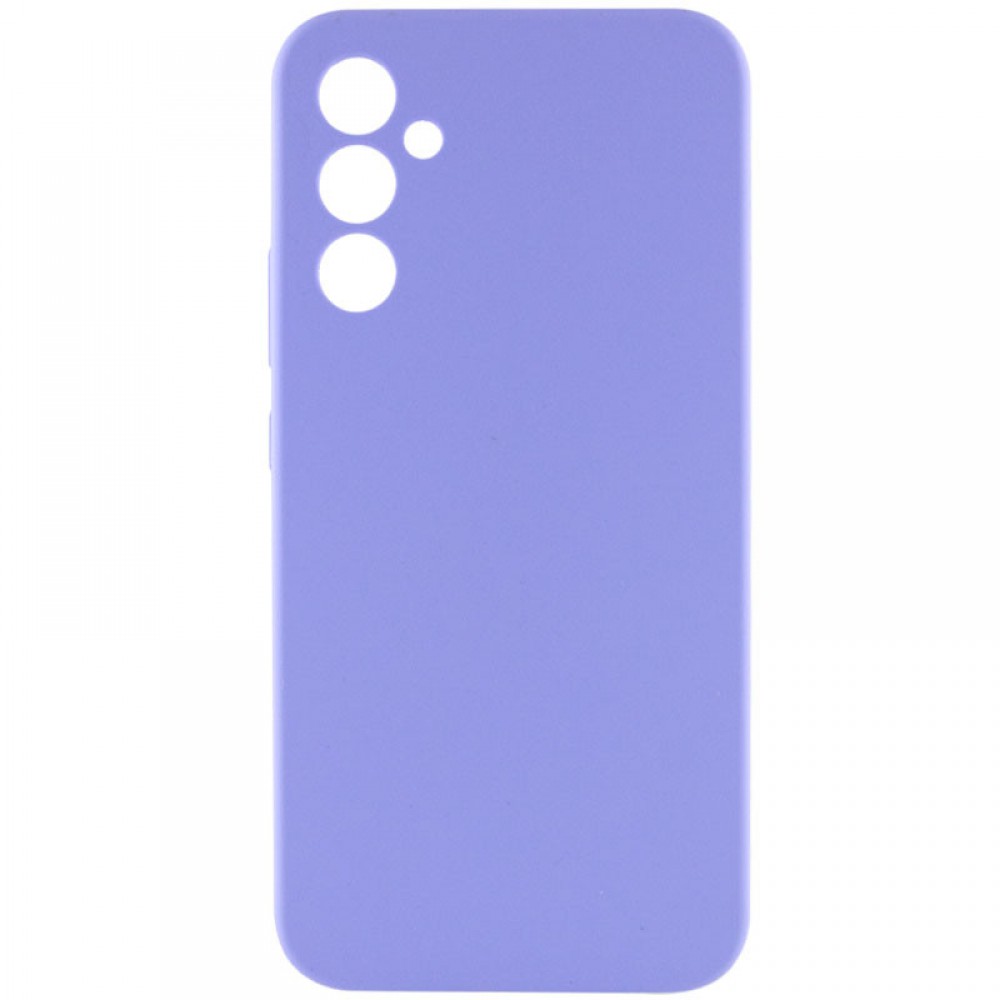 Чохол Silicone Cover Lakshmi Full Camera (AAA) для Samsung Galaxy S23 Бузковий / Dasheen