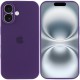 Чохол Silicone Case Full Camera Protective (AA) для Apple iPhone 16 (6.1") Фіолетовий / Amethyst