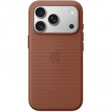 Чохол тканинний TechWoven (AAA) NEW with MagSafe and Animation для Apple iPhone 17 Pro Max (6.9") Sienna