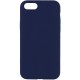 Чохол Silicone Case Full Protective (AA) NO LOGO для Apple iPhone SE (2020) / 7 / 8 (4.7") Темно-синій / Midnight blue
