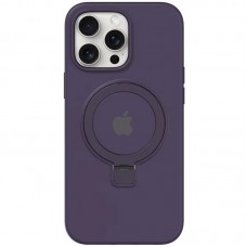 Чехол Silicone Case Full Protective with Ring для Apple iPhone 15 Pro (6.1")