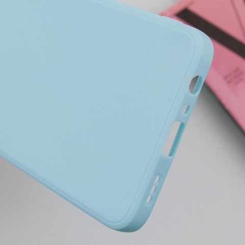 Силіконовий чохол Candy Full Camera для Oppo Reno 8 T 4G Бірюзовий / Turquoise