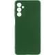 Чохол TPU GETMAN Liquid Silk Full Camera для Samsung Galaxy A05s Зелений / Dark green