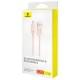 Дата кабель Baseus Habitat Series Fast Charging USB to Type-C 100W (2m) (P1036020) Wheat Pink
