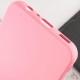 Чохол TPU GETMAN Liquid Silk Full Camera для Samsung Galaxy M34 5G Рожевий / Pink