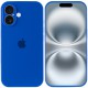 Чохол Silicone Case Full Camera Protective (AA) для Apple iPhone 16 Plus (6.7") Синій / Capri Blue