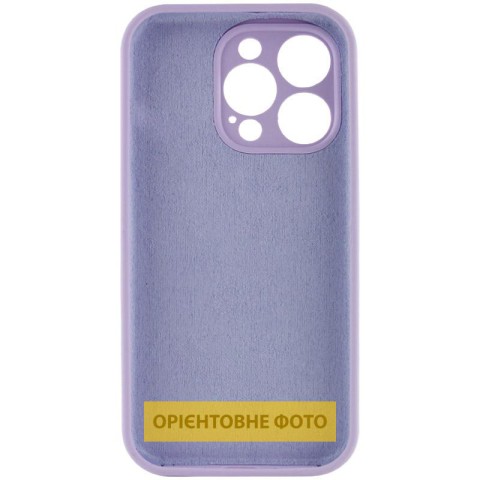 Чохол Silicone Case Full Camera Protective (AA) NO LOGO для Apple iPhone 17 Air (6.5") Бузковий / Lilac