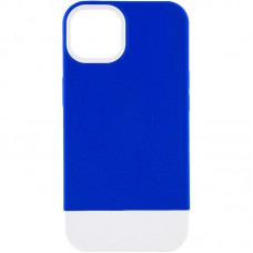 Чохол TPU+PC Bichromatic для Apple iPhone 12 Pro Max (6.7") Navy Blue / White