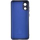 Чохол Silicone Cover Lakshmi Full Camera (A) для Samsung Galaxy A03 Core Синій / Midnight Blue