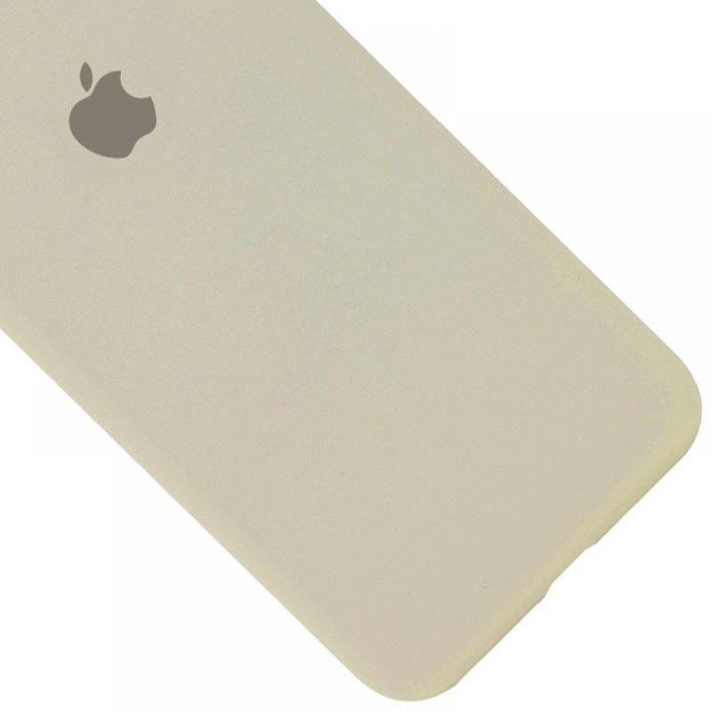 Чохол Silicone Case Full Protective (AA) для Apple iPhone XR (6.1") Бежевий / Antique White