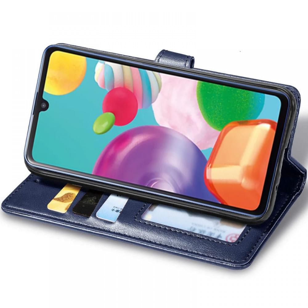 Кожаный чехол-книжка GETMAN Gallant (PU) для Xiaomi Redmi 9