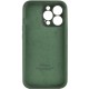 Чохол Silicone Case Full Camera Protective (AA) для Apple iPhone 15 Pro (6.1") Зелений / Cyprus Green
