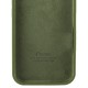 Чохол Silicone Case Full Camera Protective (AA) для Apple iPhone 16e (6.1") Зелений / Dark Olive