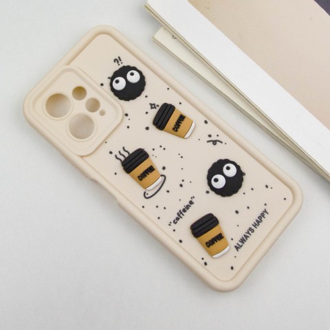 Чохол TPU Toys Case для Xiaomi Redmi Note 12 4G Sand / Always Happy